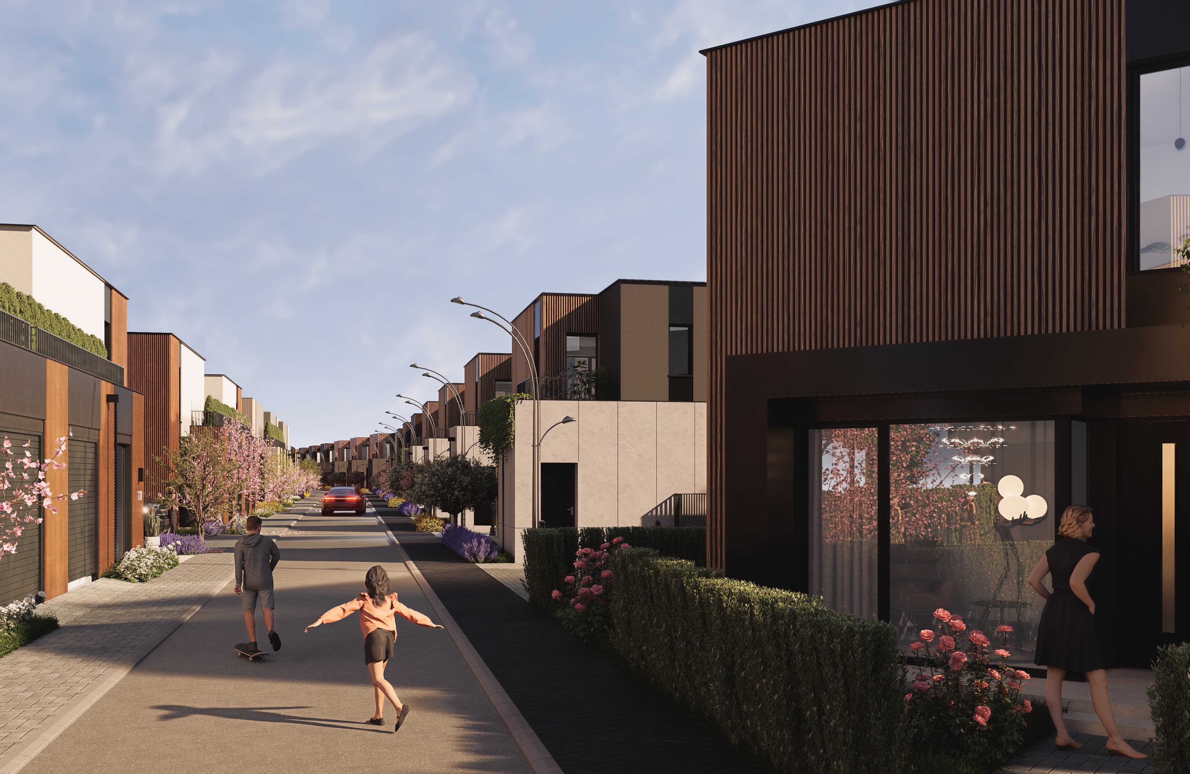 Уличен изглед в OxResidence